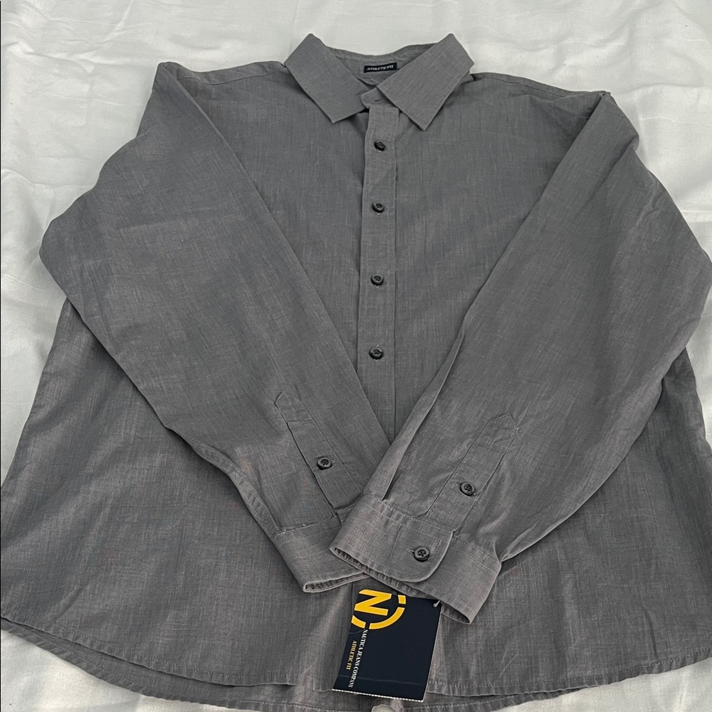 Nautica Gray Dress Shirt